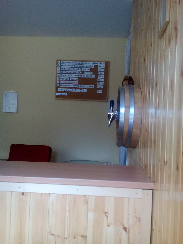 Vino-Sviny.cz - interier